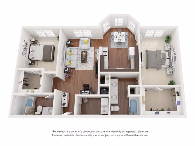 Unit 2712 floor plan